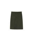 Grace & Mila - Jupe Pencil - Khaki - Boutique Adam & Eve marque canadienne, marque québécoise