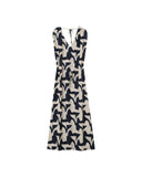 Grace & Mila - Robe PENSEE - Marine - Boutique Adam & Eve marque canadienne, marque québécoise
