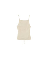 Grace & Mila - haut PESTO - Off white - Boutique Adam & Eve marque canadienne, marque québécoise