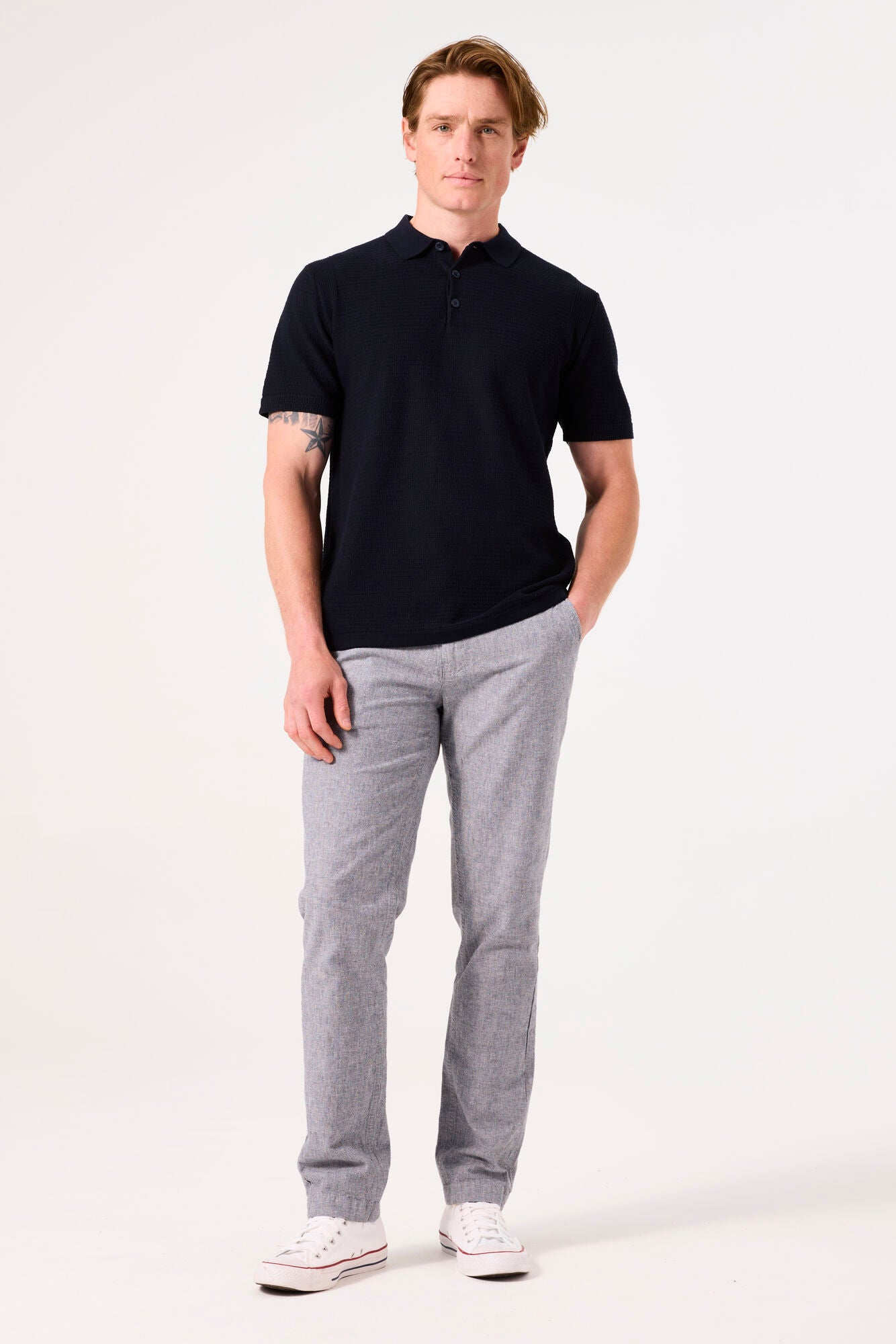 T-shirt Garcia C51223 - Marine - Boutique Adam & Eve marque canadienne, marque québécoise