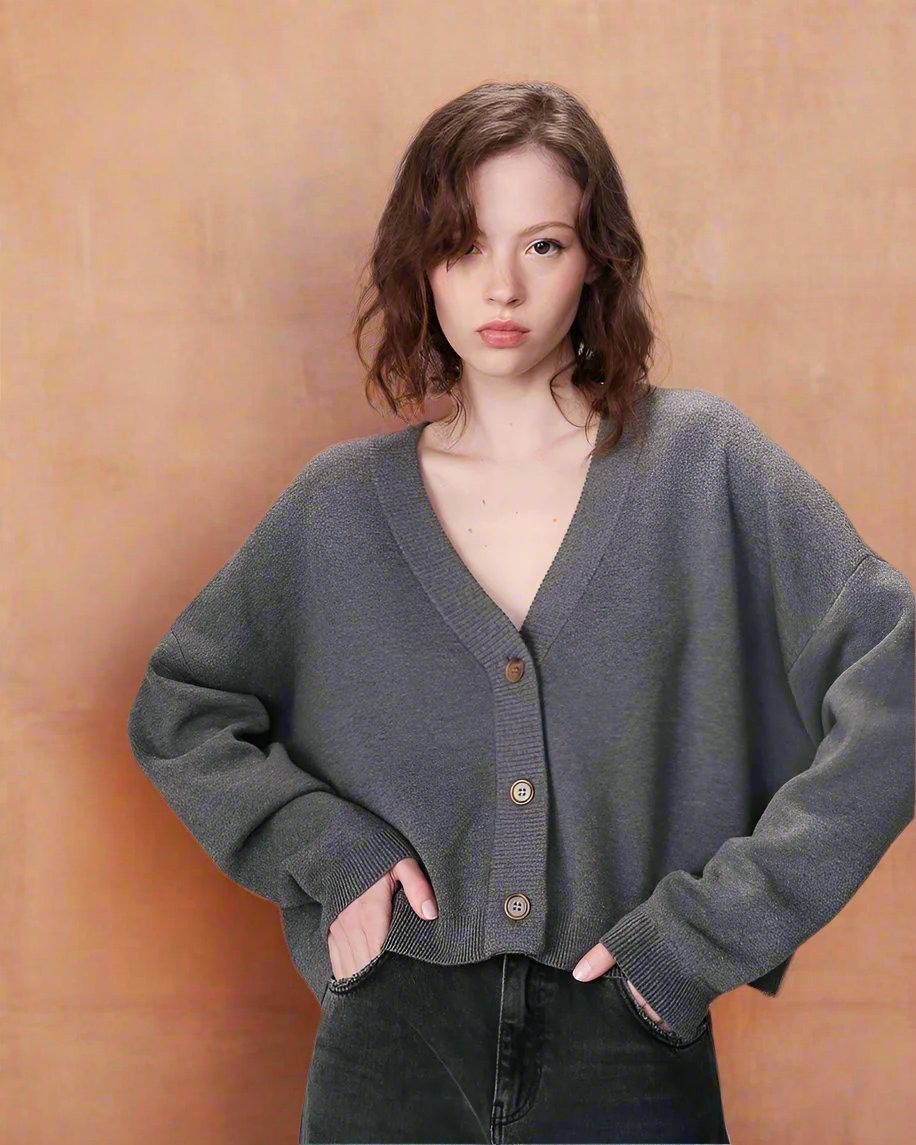 Grace & Mila Cardigan NACHO-Gris