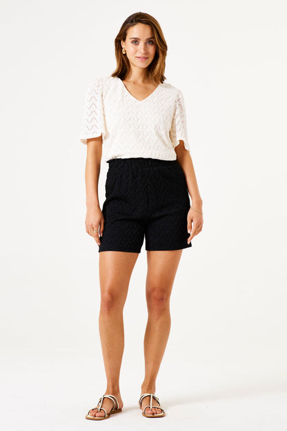 Garcia - Shorts D50141 - Noir - Boutique Adam & Eve marque canadienne, marque québécoise
