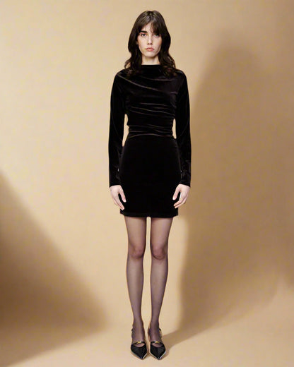 Grace & Mila Robe OCEANE-Noir