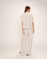 Grace & Mila - Pantalon RAVEN - Blanc cassé - Boutique Adam & Eve marque canadienne, marque québécoise
