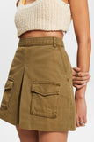 Esprit Skirt 024EE1D306 Khaki