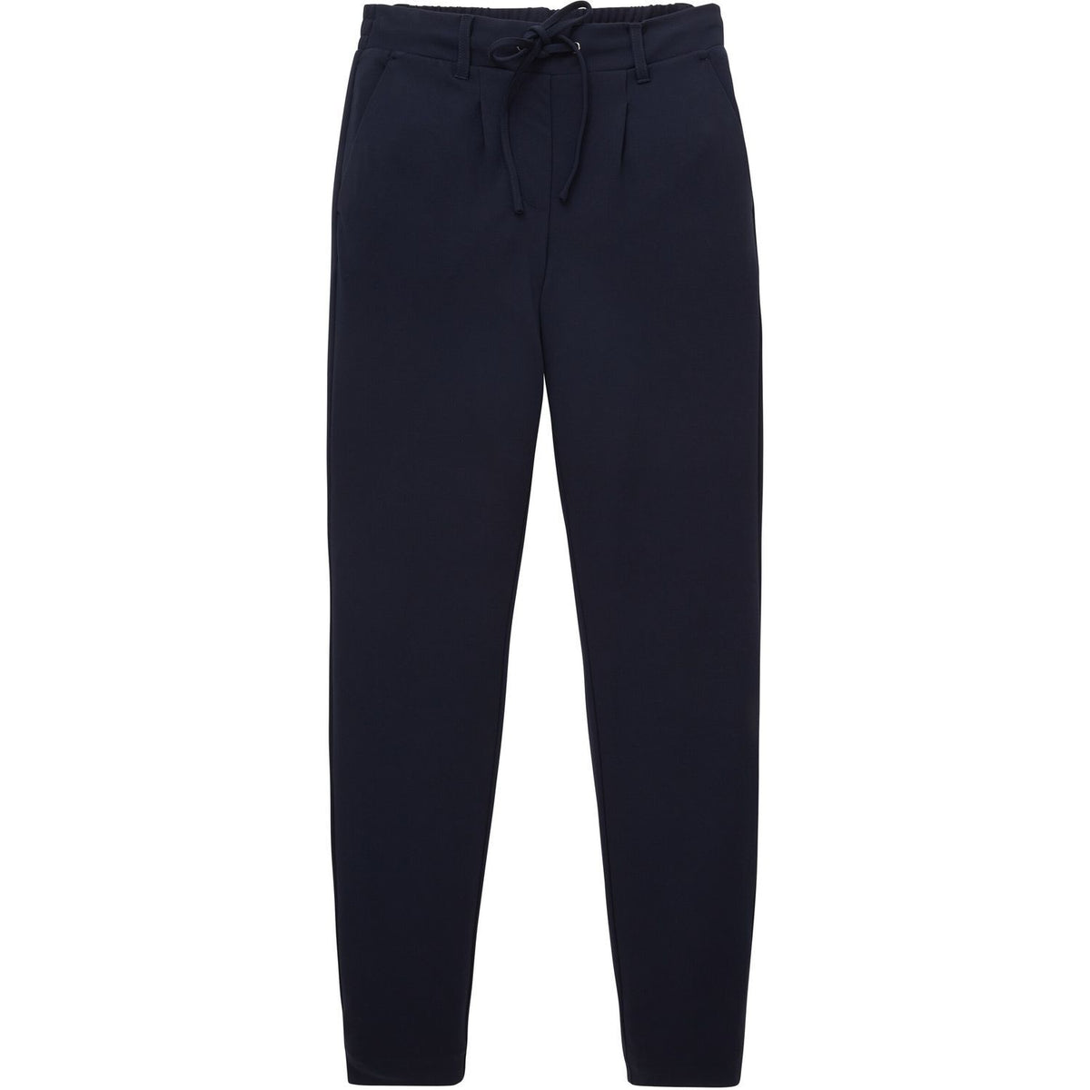 Tom Tailor Pants 1008375 Jersey loose fit pants - Navy