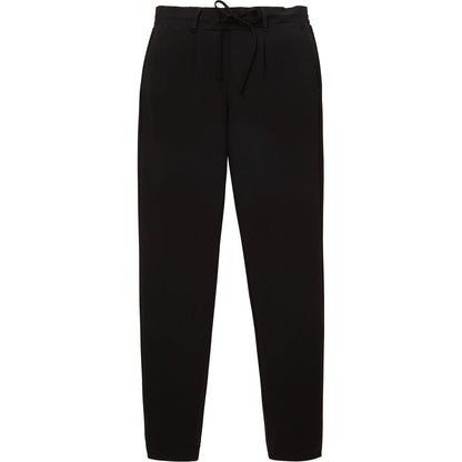 Tom Tailor Pants 1008375 Jersey loose fit pants - Black