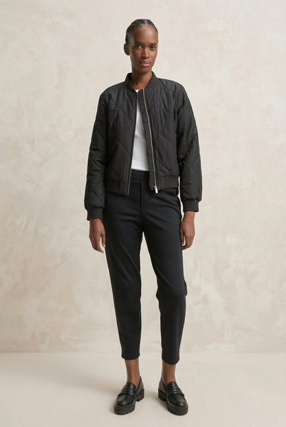 Tom Tailor Pants 1021175 Knitted pants - black