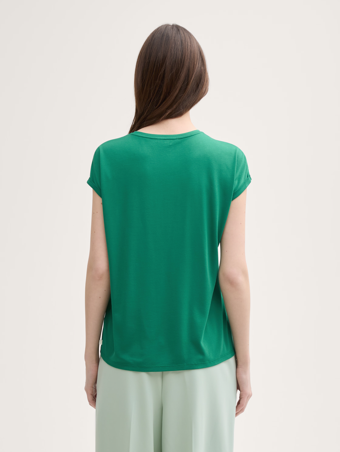 Tom tailor t-shirt 1030942 - Green - Boutique Adam &amp; Eve marque canadienne, marque québécoise