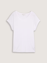 Tom tailor t-shirt 1030942 - White - Boutique Adam & Eve marque canadienne, marque québécoise