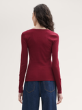 Tom tailor Top 1043077-Wine