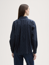 Tom Tailor- Blouse -1043137 - Navy - Boutique Adam & Eve marque canadienne, marque québécoise