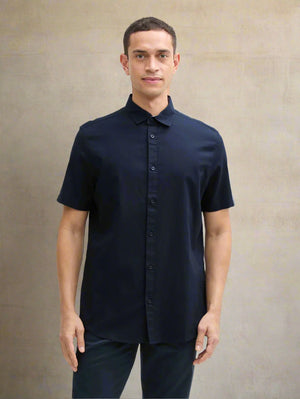 Tom Tailor Shirt 1045089 - Navy - Boutique Adam & Eve marque canadienne, marque québécoise