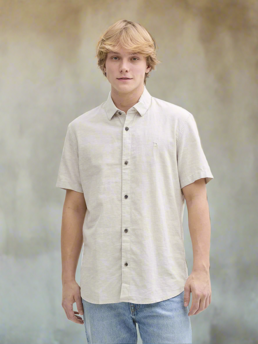 Tom Tailor Shirt 1045188 - Sand - Boutique Adam &amp; Eve marque canadienne, marque québécoise