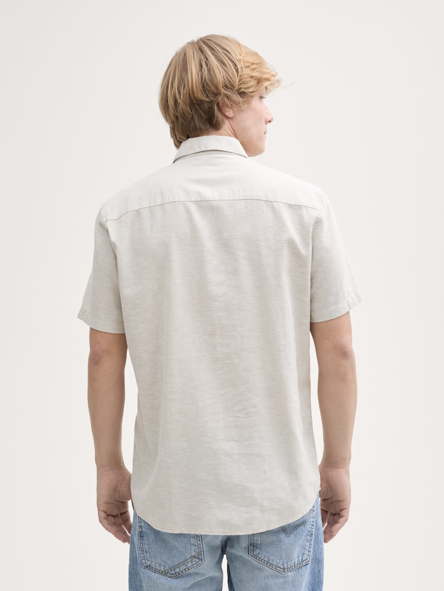 Tom Tailor Shirt 1045188 - Sand - Boutique Adam &amp; Eve marque canadienne, marque québécoise