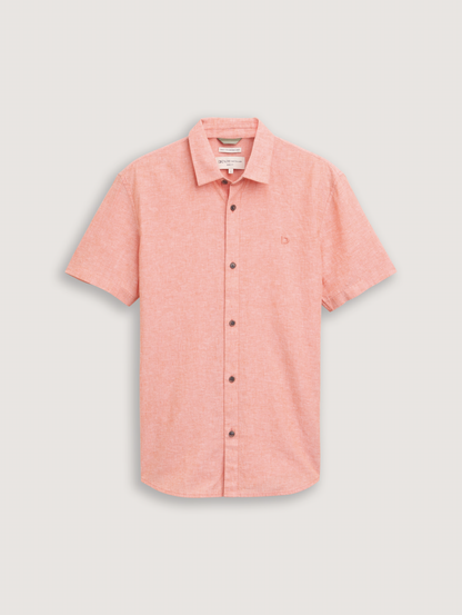 Tom Tailor Shirt 1045188 - Peach - Boutique Adam &amp; Eve marque canadienne, marque québécoise