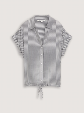 Tom Tailor- Blouse -1045239 - Grey - Boutique Adam & Eve marque canadienne, marque québécoise