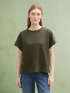 Tom tailor t-shirt 1045523 - Khaki - Boutique Adam & Eve marque canadienne, marque québécoise