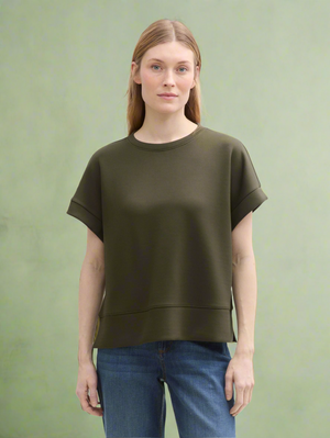 Tom tailor t-shirt 1045523 - Khaki - Boutique Adam & Eve marque canadienne, marque québécoise