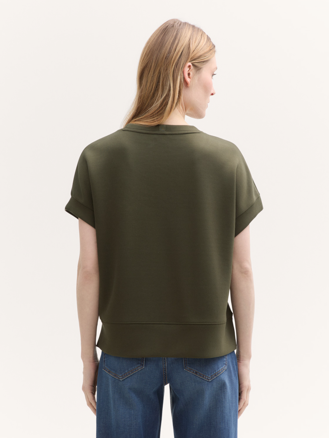 Tom tailor t-shirt 1045523 - Khaki - Boutique Adam &amp; Eve marque canadienne, marque québécoise