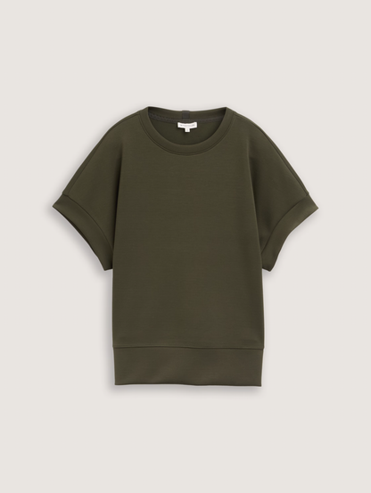 Tom tailor t-shirt 1045523 - Khaki - Boutique Adam &amp; Eve marque canadienne, marque québécoise