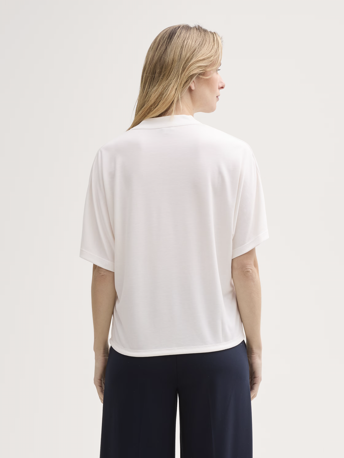 Tom tailor t-shirt 1045553 - White - Boutique Adam &amp; Eve marque canadienne, marque québécoise