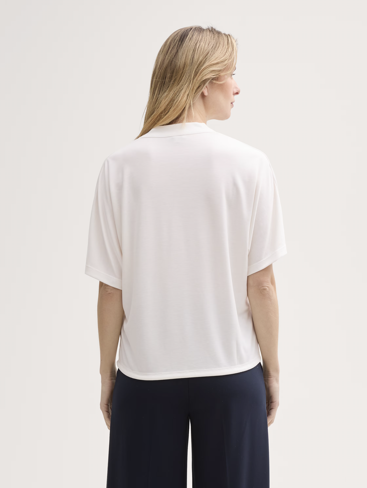 Tom tailor t-shirt 1045553 - White - Boutique Adam &amp; Eve marque canadienne, marque québécoise
