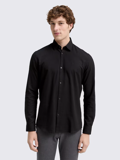 Tom Tailor Shirt 1047353 - Black -Boutique Adam &amp; Eve marque canadienne, marque québécoise
