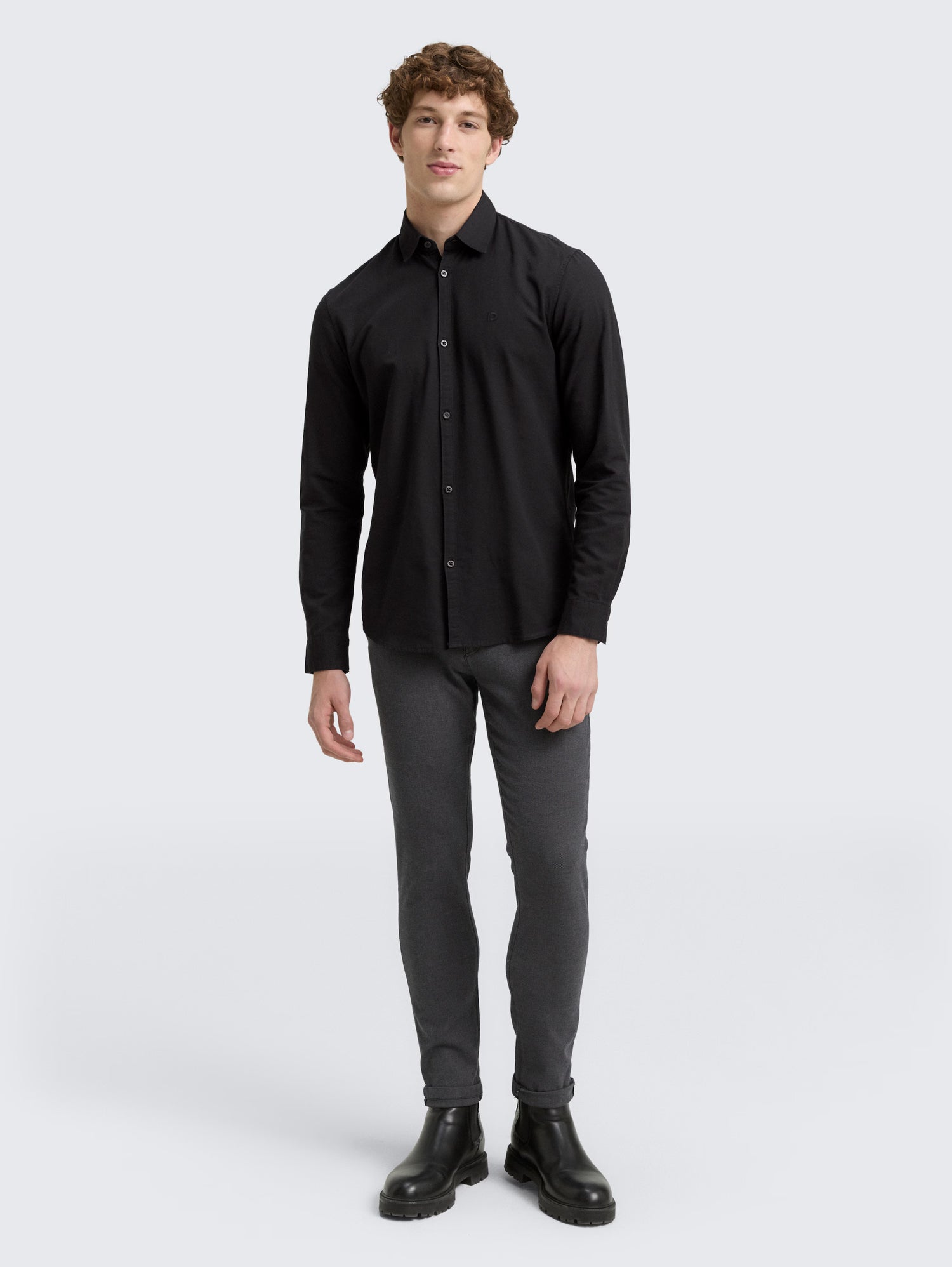 Tom Tailor Shirt 1047353 - Black -Boutique Adam &amp; Eve marque canadienne, marque québécoise