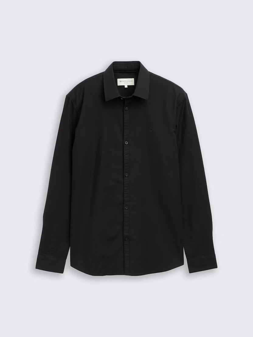 Tom Tailor Shirt 1047353 - Black -Boutique Adam &amp; Eve marque canadienne, marque québécoise