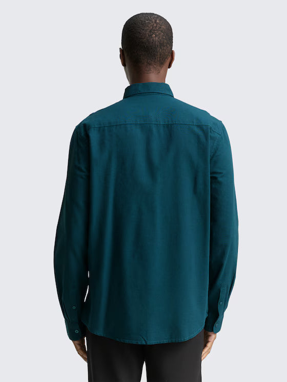Tom Tailor Shirt 1047353 - Teal -Boutique Adam &amp; Eve marque canadienne, marque québécoise