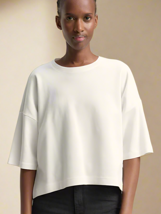 Tom tailor t-shirt 1048335 - Off White - Boutique Adam &amp; Eve marque canadienne, marque québécoise