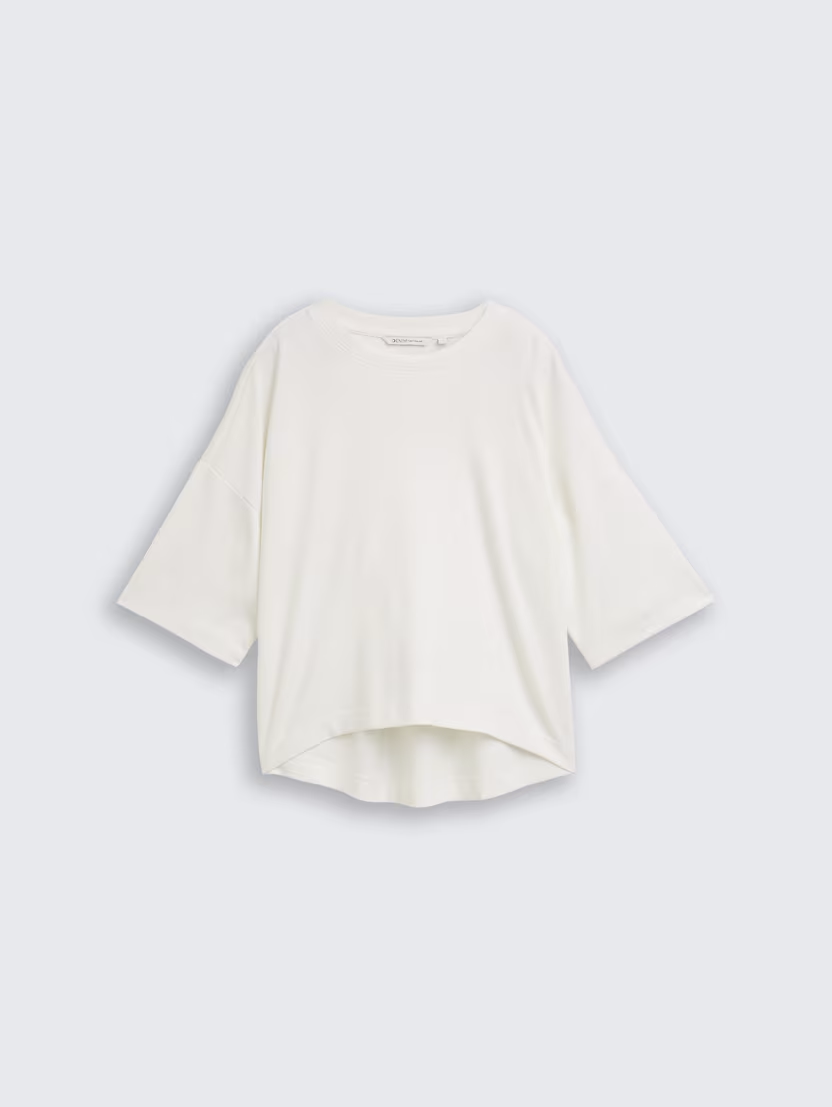 Tom tailor t-shirt 1048335 - Off White - Boutique Adam &amp; Eve marque canadienne, marque québécoise