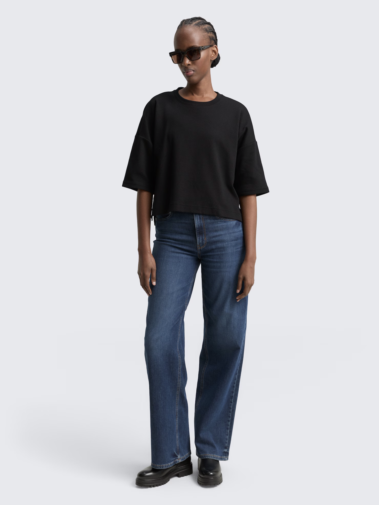 Tom tailor t-shirt 1048335 - Black - Boutique Adam &amp; Eve marque canadienne, marque québécoise