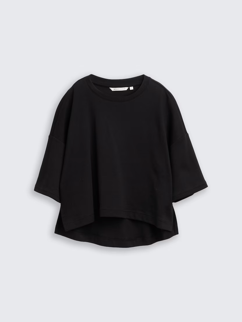 Tom tailor t-shirt 1048335 - Black - Boutique Adam &amp; Eve marque canadienne, marque québécoise
