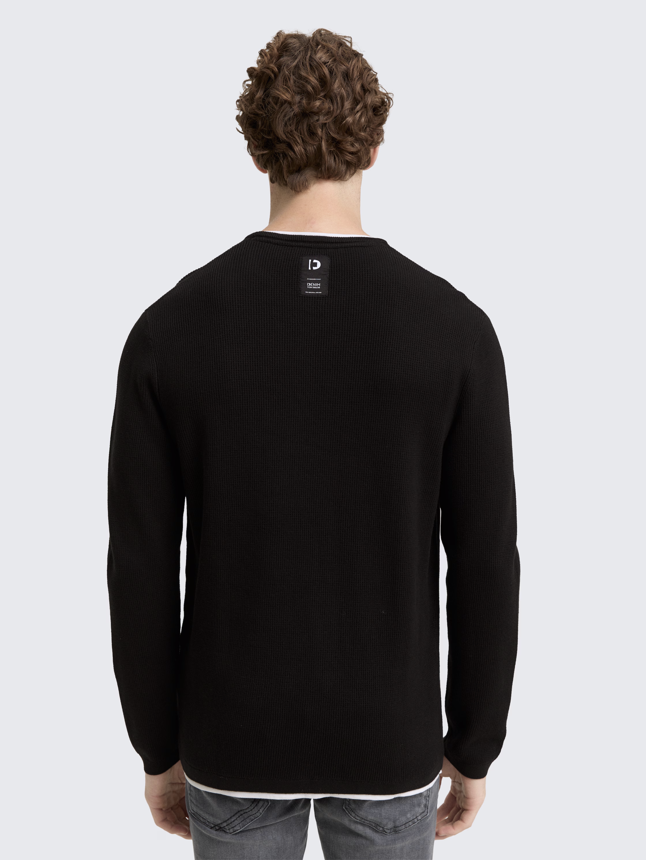 Tom Tailor Sweater 1049409 - Black -Boutique Adam &amp; Eve marque canadienne, marque québécoise