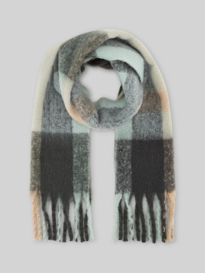 Tom Tailor Scarf 1052066 Cozy brushed scarf - Green
