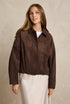 Tom Tailor 1053092 Faux suede jacket - Brown