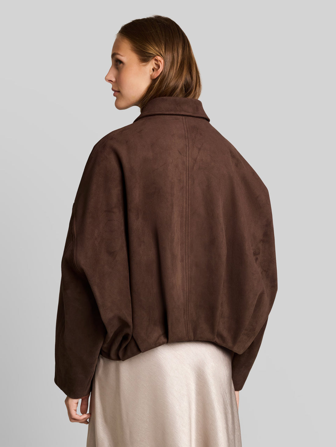 Tom Tailor 1053092 Faux suede jacket - Brown