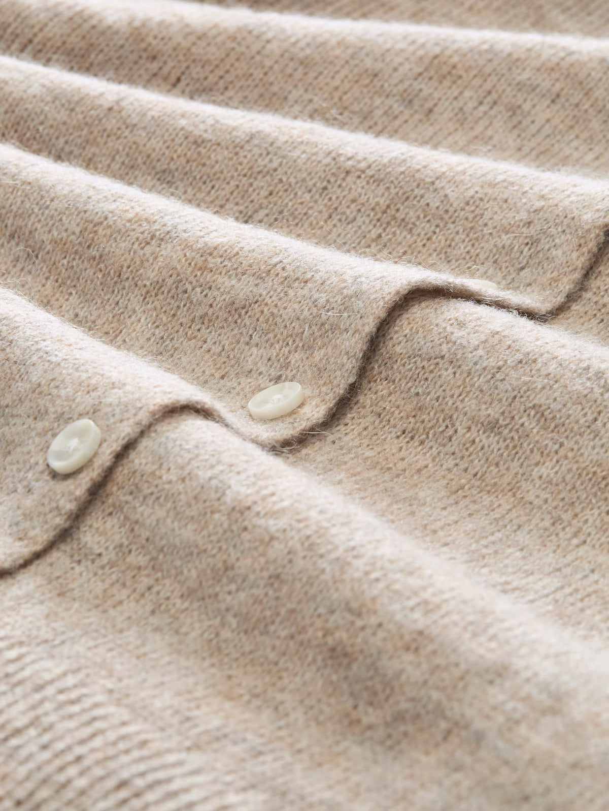 Tom Tailor Cardigan 1053480 Soft crewneck cardigan - atmosphere-beige-melange