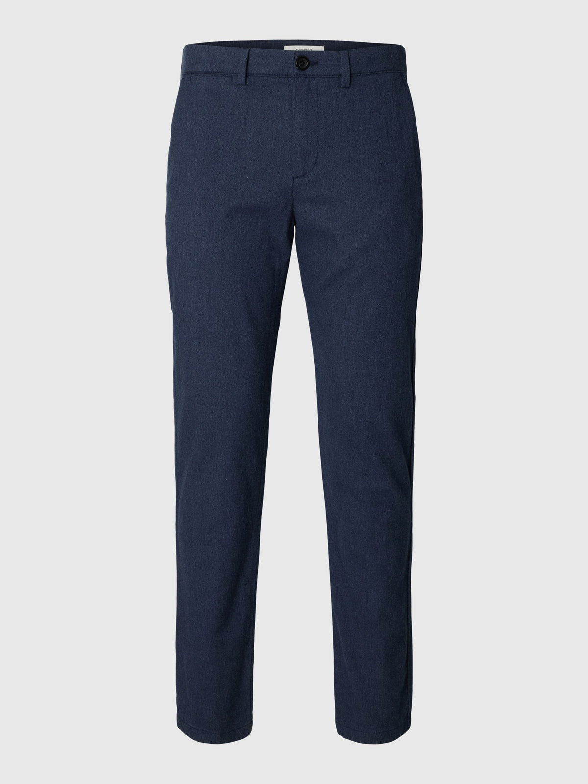 Selected Pants MILES BRUSHED - Dark-Sapphire