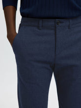 Selected Pants MILES BRUSHED - Dark-Sapphire