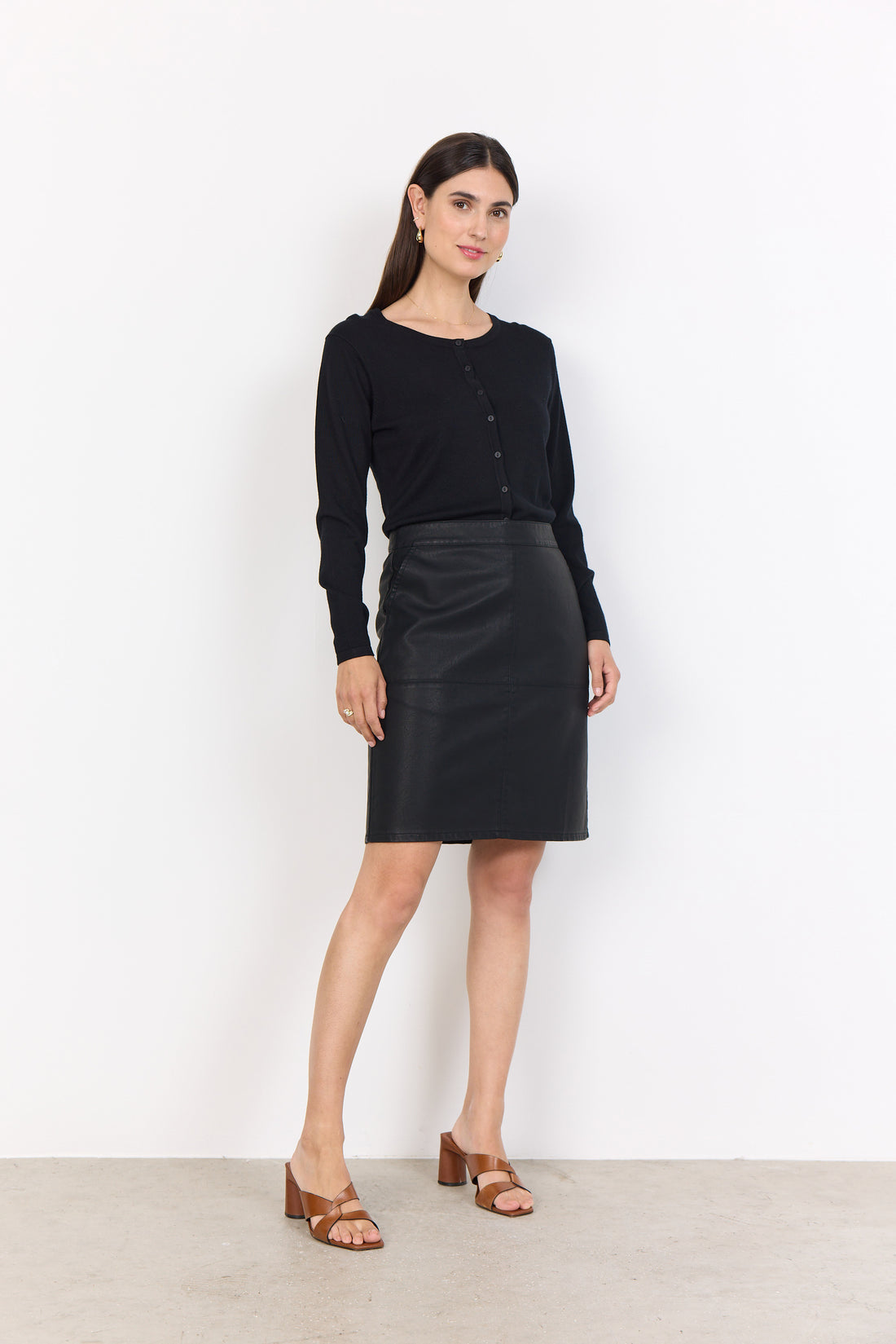 Soya Concept Skirt GUNILLA 4 - Black -  - Boutique Adam &amp; Eve marque canadienne, marque québécoise