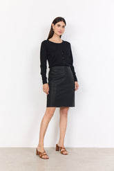 Soya Concept Skirt GUNILLA 4 - Black -  - Boutique Adam & Eve marque canadienne, marque québécoise