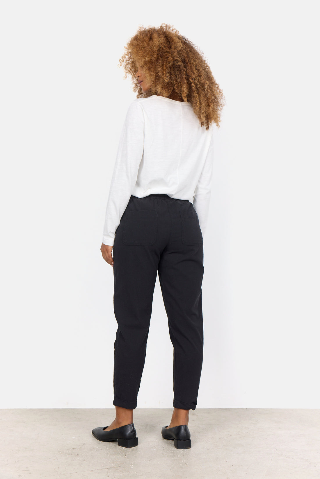 Soya Concept - Pants CISSIE 10 - Black - Boutique Adam &amp; Eve marque canadienne, marque québécoise