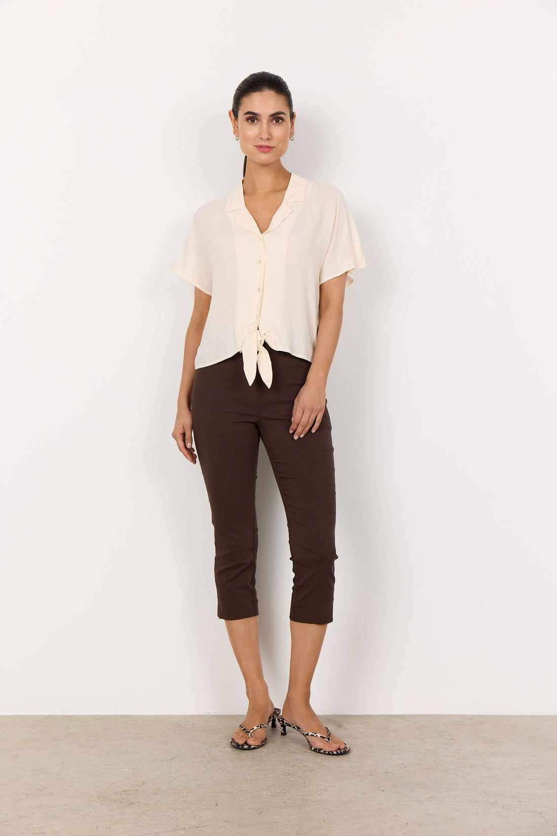 Soya Concept - Blouse radia-69 - Off white - Boutique Adam &amp; Eve marque canadienne, marque québécoise