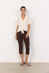 Soya Concept - Blouse radia-69 - Off white - Boutique Adam & Eve marque canadienne, marque québécoise