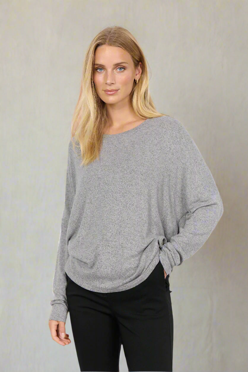 Soya Concept Sweater BIARA 1 - Grey - Adam &amp; Eve marque canadienne