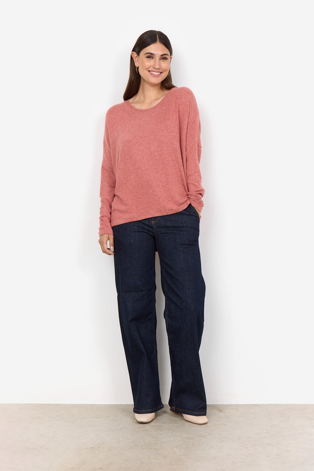 Soya Concept Sweater BIARA 1 - Blush - Adam &amp; Eve marque canadienne, marque québécoise