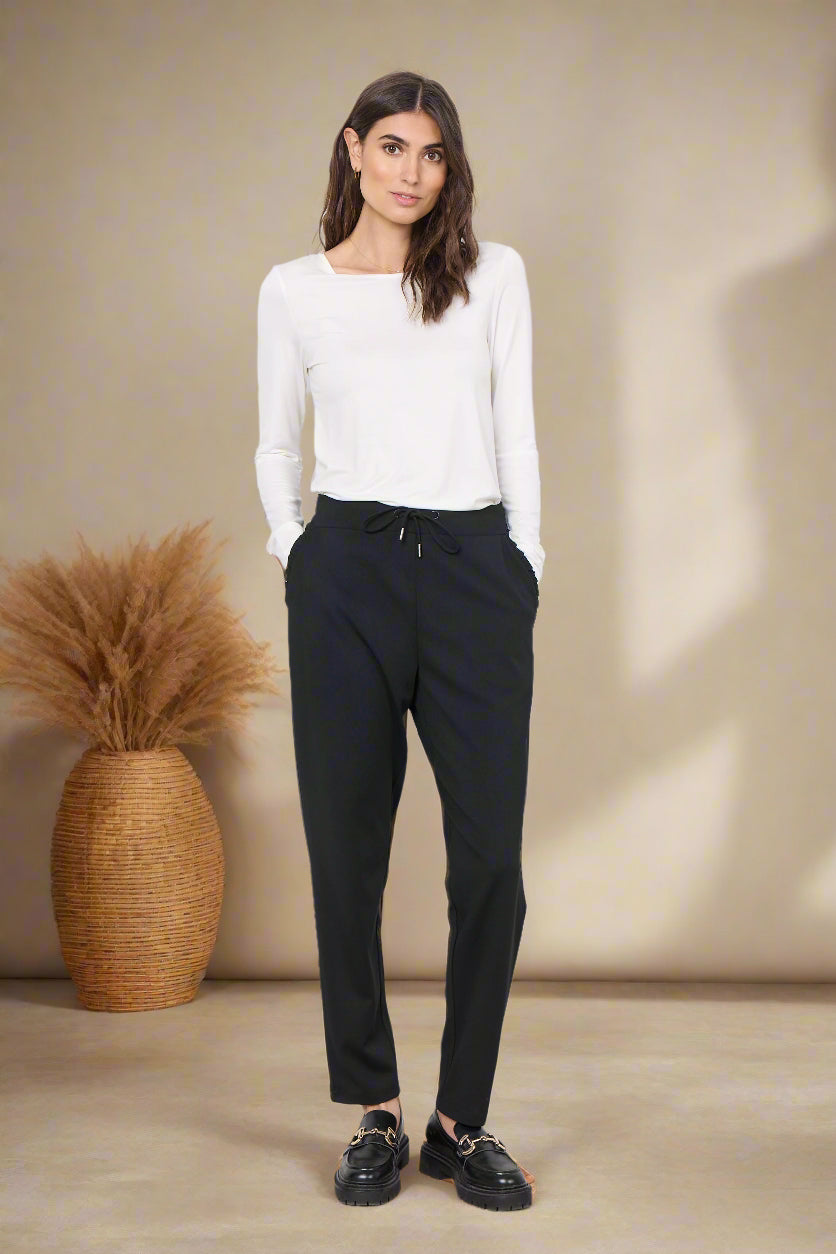 Soya Concept Pants SIHAM 1 - Black - Adam &amp; Eve marque canadienne, marque québécoise